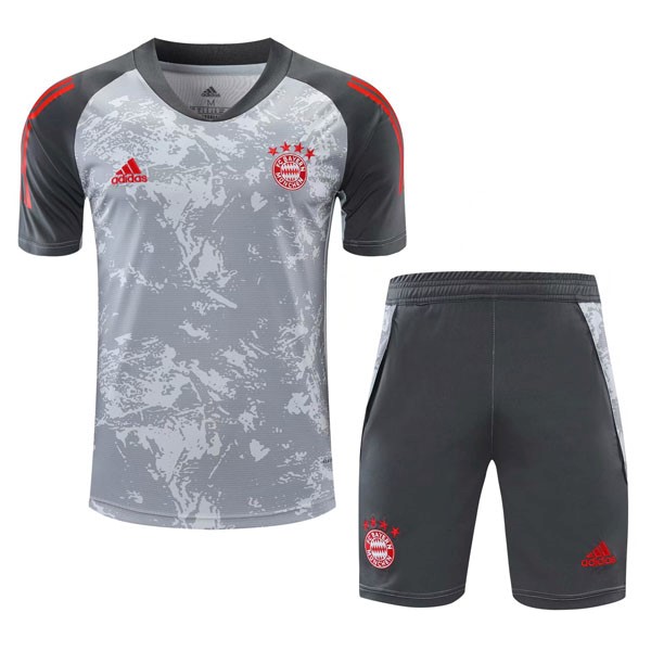 Entrenamiento Bayern Munich Conjunto Completo 2021 2022 Gris